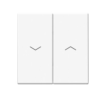 ArtGallery Лотос Выключатель 2-клавишный ДЛЯ ЖАЛЮЗИ, 2х сх.4, 10А, механизм, быстрозажим. клем.  GAL001319S  SE