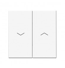 ArtGallery Лотос Выключатель 2-клавишный ДЛЯ ЖАЛЮЗИ, 2х сх.4, 10А, механизм, быстрозажим. клем.  GAL001319S  SE