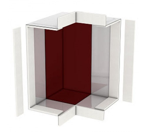 Внешний угол BSKM (BSKM-AE 1025RW)  7216636  OBO Bettermann