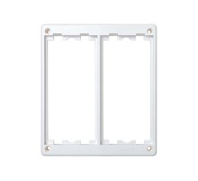 Simon Connect Рамка на 2 S-модуля к монт.коробкам SM250, SM260, Сима Класик, белый  SM202-9  Simon