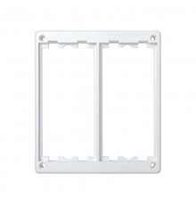 Simon Connect Рамка на 2 S-модуля к монт.коробкам SM250, SM260, Сима Класик, белый  SM202-9  Simon