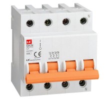 Автоматический выключатель BKN 4P B10A  061403078B  Lsis