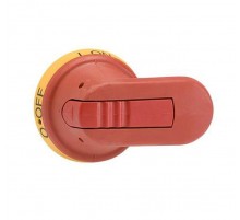 Ручка управления OHY65J6 (желто-красная) для управления через дв ерь рубильниками ОТ160..250  1SCA022380R9820  ABB