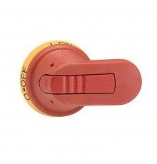 Ручка управления OHY65J6 (желто-красная) для управления через дв ерь рубильниками ОТ160..250  1SCA022380R9820  ABB