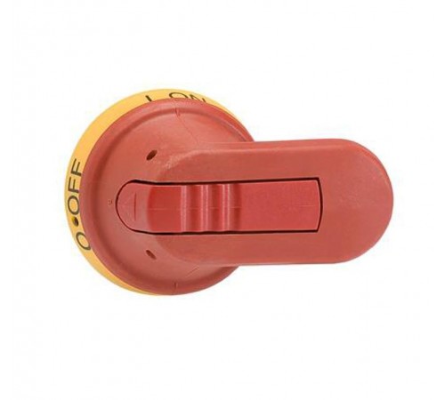 Ручка управления OHY65J6 (желто-красная) для управления через дв ерь рубильниками ОТ160..250  1SCA022380R9820  ABB