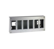 Simon CIMA 500 Бокс на 6 модулей 500CIMA, наружный монтаж, 168х67х396,5мм, сталь  51000016-036  Simon