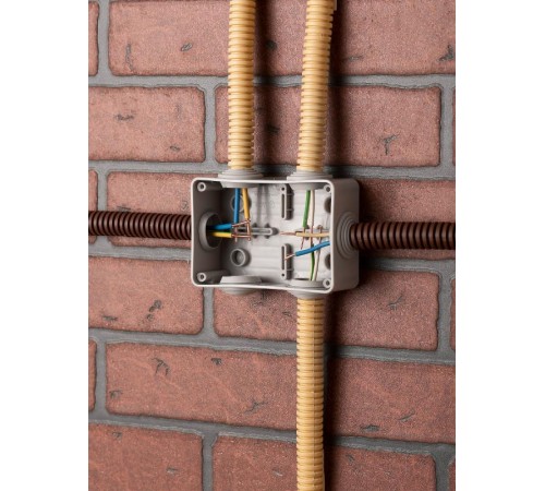 Коробка распределительная КМР-050-048 пылевлагозащитная, 10 мембранных вводов, уплотнительный шнур (120х80х50) EKF PROxima  plc-kmr-050-048  EKF