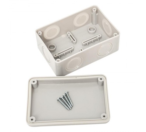 Коробка распределительная КМР-050-048 пылевлагозащитная, 10 мембранных вводов, уплотнительный шнур (120х80х50) EKF PROxima  plc-kmr-050-048  EKF