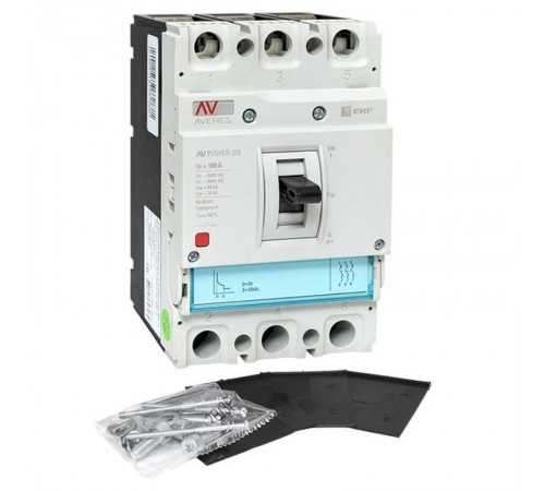 Выключатель автоматический AV POWER-2/3 160А 80kA TR AVERES  mccb-23-160H-TR-av  EKF