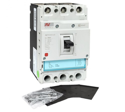 Выключатель автоматический AV POWER-2/3 160А 80kA TR AVERES  mccb-23-160H-TR-av  EKF
