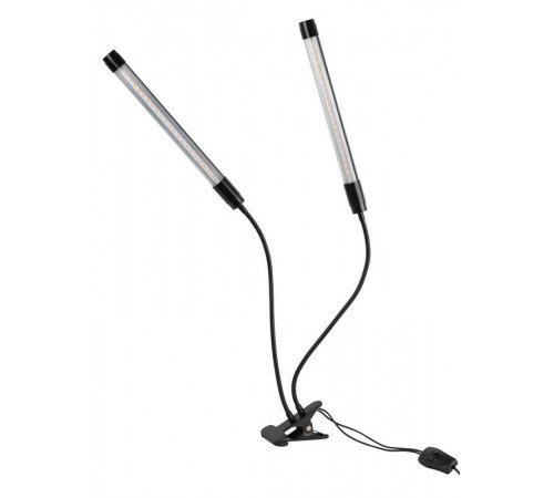 Светильник для растений на прищепке FITO-20W-АLED-N красно-синего спектра 20 Вт черный  Б0053059  ЭРА