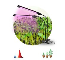 Светильник для растений на прищепке FITO-20W-АLED-N красно-синего спектра 20 Вт черный  Б0053059  ЭРА