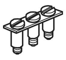 Перемычка BJM62 IP00 для DR4/6 5 пол.  1SNA173221R2200  TE