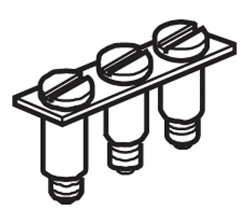 Перемычка BJM62 IP00 для DR4/6 5 пол.  1SNA173221R2200  TE