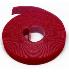 WASNR-5x9-RD Лента (липучка) в рулоне, ширина 9 мм, длина 5 м, красная  401707  Hyperline