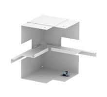 Внутренний угол кабельного канала Rapid 80 нерегулируемый 90x170 мм (сталь,белый) (GS-SI90170RW)  6277740  OBO Bettermann