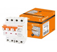 Выключатель автоматический дифференциального тока АВДТ 63S 4P C32 300мА  SQ0202-0045  TDM