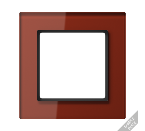 Рамка 5-кратная; красный оксид  AC585GLRT  Jung