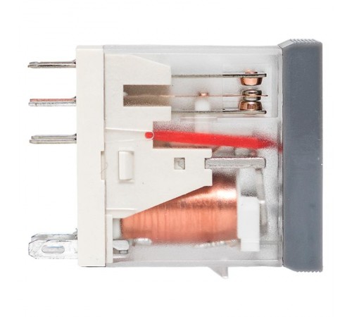 Реле промежуточное с кнопкой и мех. Индикацией RPAt 22/2 8A 230В AC rpat-22-2-230ACEKF