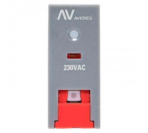 Реле промежуточное с кнопкой и мех. Индикацией RPAt 22/2 8A 230В AC rpat-22-2-230ACEKF