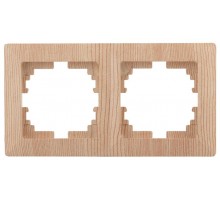 4-502-11 Intro Рамка на 2 поста, СУ, Solo, сосна  Б0043416  Intro