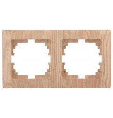 4-502-11 Intro Рамка на 2 поста, СУ, Solo, сосна  Б0043416  Intro