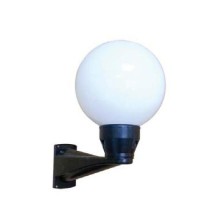 Светильник садово-парковый Шар 200 Г НБУ 06-40-01 опал пмма /корпус черный  1030480154  Элетех