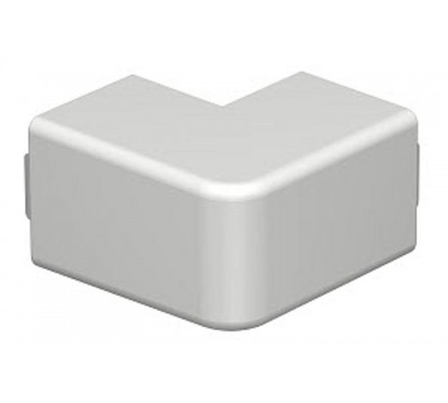 Крышка внешнего угла кабельного канала WDK 30x30 мм (ПВХ,светло-серый) (WDK HA30030LGR)  6182488  OBO Bettermann