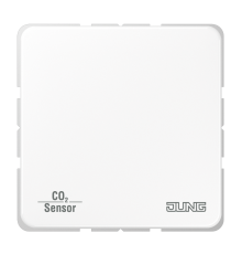 KNX/EIB датчик углекислого газа, влажности и комнатной температуры CO2CD2178WW Jung