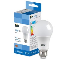 Лампа светодиодная Bulb A60 1500lm 6500K E27  LL-I-A60-15-230-65-E27  IEK