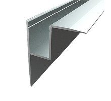 Профиль алюминиевый для светодиодной ленты накладной  3245-2, 2 метра  146-219  REXANT