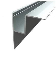 Профиль алюминиевый для светодиодной ленты накладной  3245-2, 2 метра  146-219  REXANT