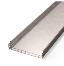 Лоток неперфорированный Стандарт INOX (AISI 409) 400х80х3000 (1,0 мм) (6 м/уп)  PR16.2402  Промрукав