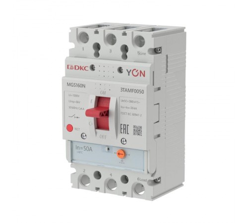 Авт. выкл. YON MGS160 3P 40-50A 36kA  MGS160N-3TAMF0050  DKC