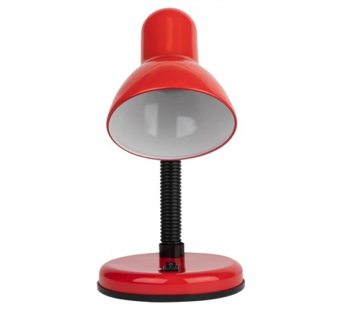 Светильник настольный на основании N-120 40Вт ЛН/КЛЛ Е27 красный  Б0022332  ЭРА