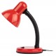 Светильник настольный на основании N-120 40Вт ЛН/КЛЛ Е27 красный  Б0022332  ЭРА
