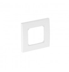 Рамка одинарная для устройств 50 мм 84x84 мм (белый) (AR50-F1 RW)  6119392  OBO Bettermann