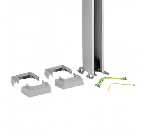 Snap-On колонна алюминиевая с крышкой из алюминия 1 секция 4,02 метра, с возможностью увеличения высоты колонны до 5,3 метра, цвет алюминий  653014 