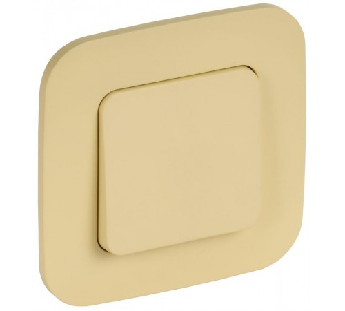 FLITE Выключатель 1-клавишный 10А ВС11-1-0-ФлН навахо  FI-V10-0-10-1-K87  IEK