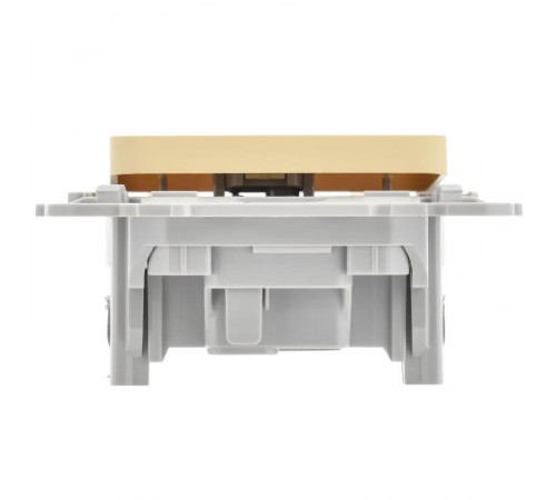 FLITE Выключатель 1-клавишный 10А ВС11-1-0-ФлН навахо  FI-V10-0-10-1-K87  IEK