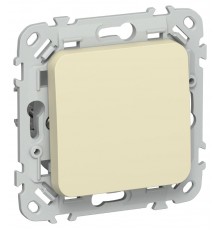 FLITE Выключатель 1-клавишный 10А ВС11-1-0-ФлН навахо  FI-V10-0-10-1-K87  IEK