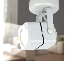 Светильник трековый OL3 GU10 WH накладной, белый  Б0044263  ЭРА