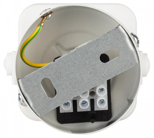 Светильник трековый OL3 GU10 WH накладной, белый  Б0044263  ЭРА