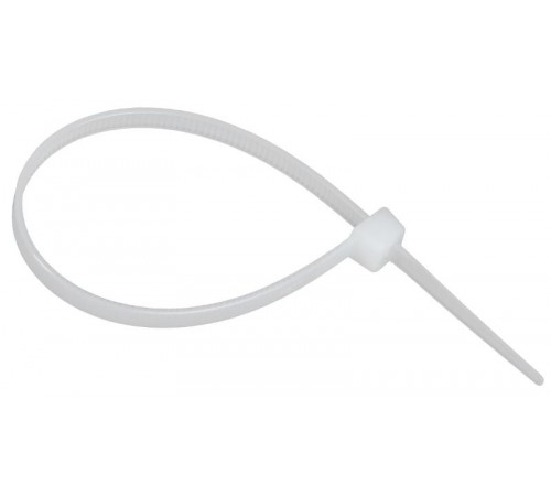 Хомут P6.6 стандартный белый 4,6х180мм  UHH30-D046-180-100-K01  IEK