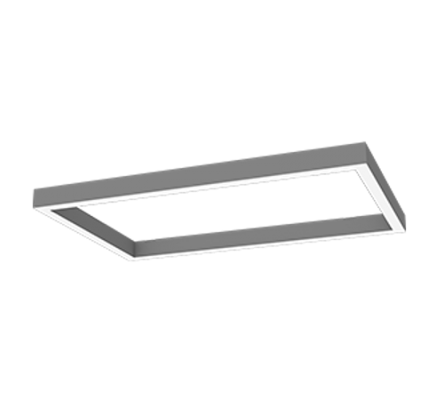 Светодиодный светильник Х-line прямоугольный подвесной 60 Вт 3000 К 1050x595x100 мм металлик с рассеивателем опал  V1-R0-0R828-02OP0-4006030  VARTON