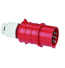 Вилка кабельная 16А 7р ( 6Р+РЕ) 400В 6h IP44 21557 I 21557-Bals I Bals