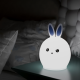 Настольный светодиодный детский ночник NN301 2W RGB, Li-ion, USB кабель , кролик 1/10/40  NN301  Gauss