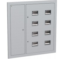 Корпус метал. ЩЭ-8-Э 36 IP31 (слабот. отсек слева) LIGHT  IND-MKM43-08-31-E-L  IEK