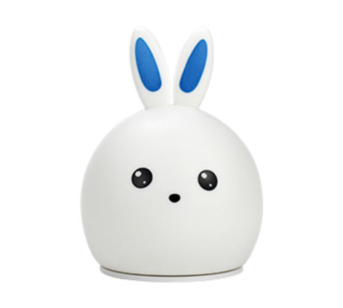 Настольный светодиодный детский ночник NN301 2W RGB, Li-ion, USB кабель , кролик 1/10/40  NN301  Gauss