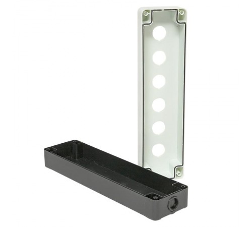 Корпус КП106 пластиковый 6 кнопок белый EKF PROxima  cpb-106-w  EKF